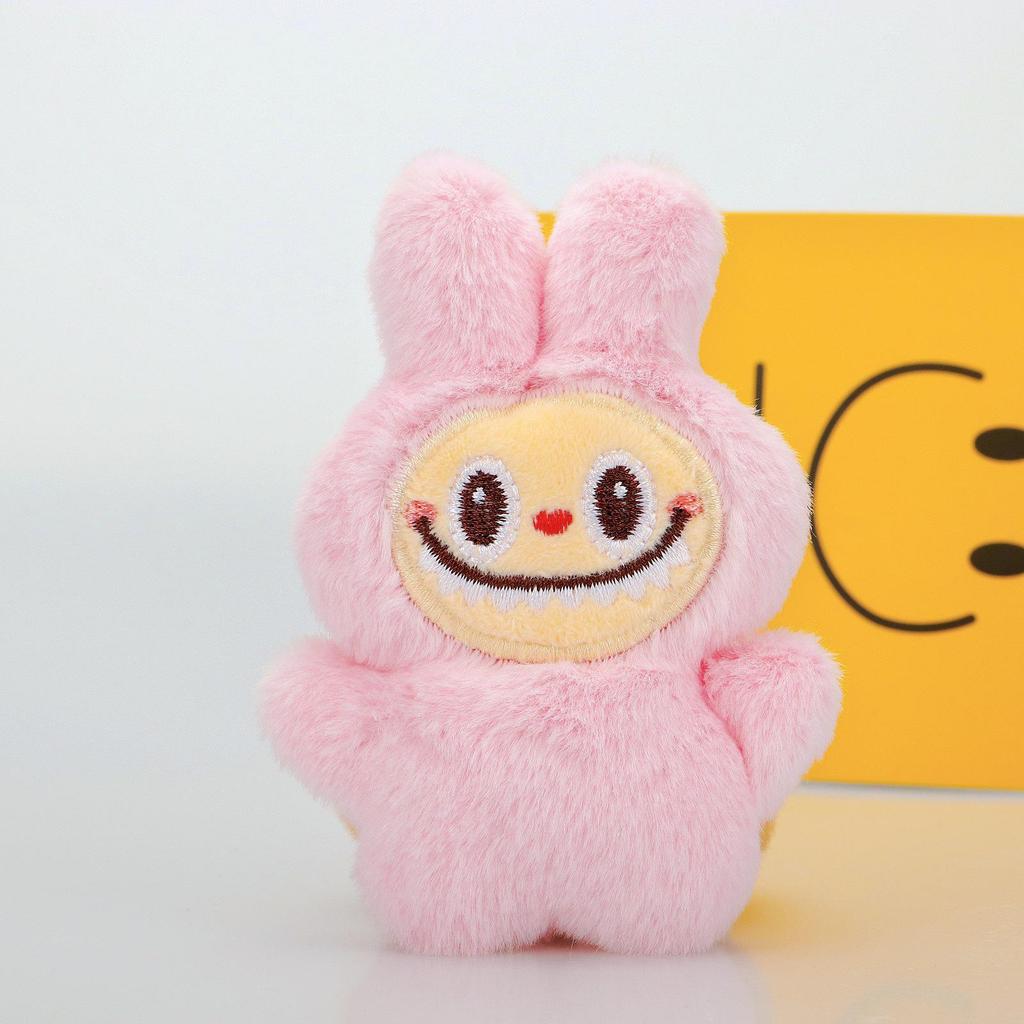 LABUBU Cute Rabbit Cartoon Brooch - Plush DIY Jewelry Accessory