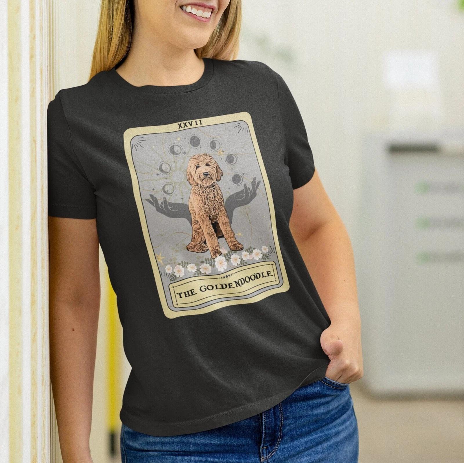 The Goldendoodle Tarot Card Shirt, Dog S