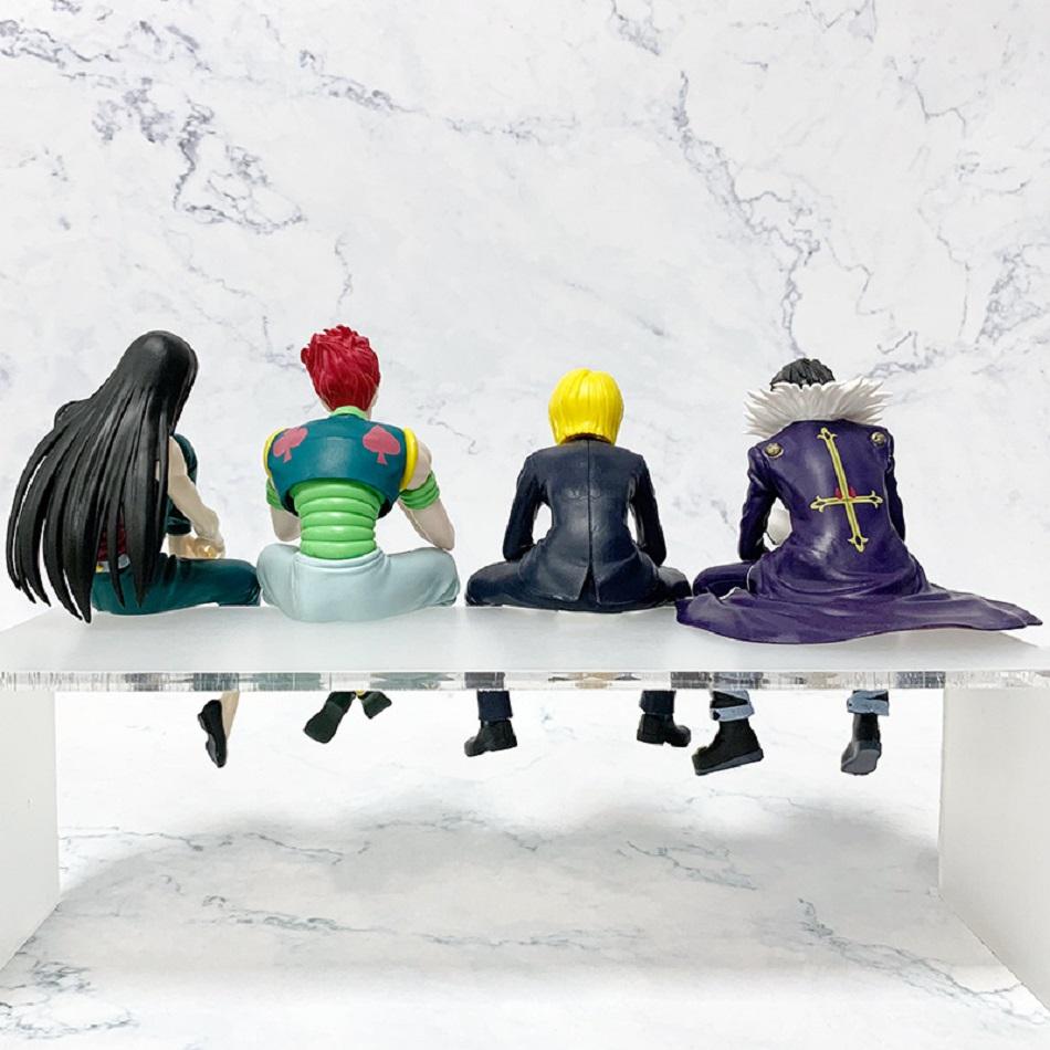 HUNTER×HUNTER Anime Figure GON·FREECSS Action Figure Killua Kurapika Toys 11-19cm PVC Model Car Ornament Decor Toy Doll Gifts