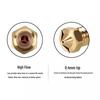 E3D Volcano Three-Hole CHT Clone Nozzle: Hardened Steel, High Flow, Wear & High-Temperature Resistant Print Head