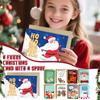 Rude Christmas Cards - Adult Humor Gag Gifts, Offensive Funny Designs (Santa/Reindeer/Gingerbread) With Kraft Envelopes, Xmas Greetings