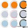 Trendy Celebrity-Style C-Shape Wave Pattern MagSafe Magnetic Silicone Phone Stand with Drop Protection for Women