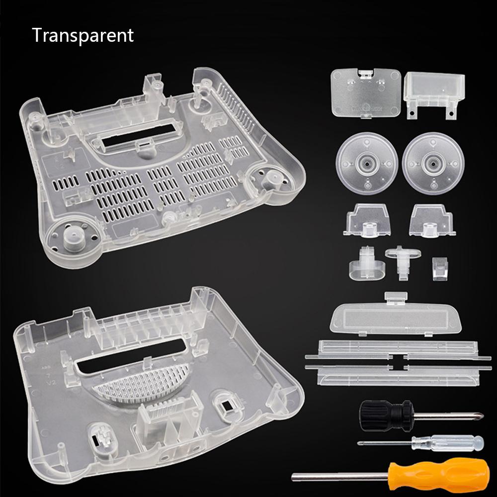 New Full Housing Case Shell Cover Replacement Kit For Nintendo N64 Game Console