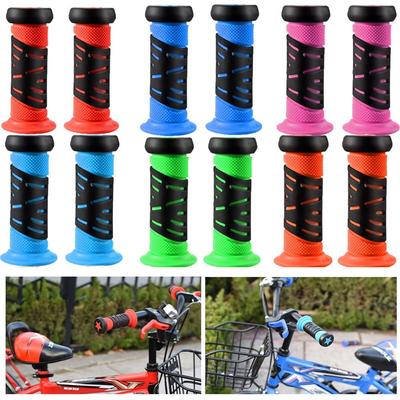 Accessoires Vélo Tricycle Skateboard Trottinette Poignées en Caoutchouc Pièces Vélo Enfant Poignée Guidon Poignées de Guidon