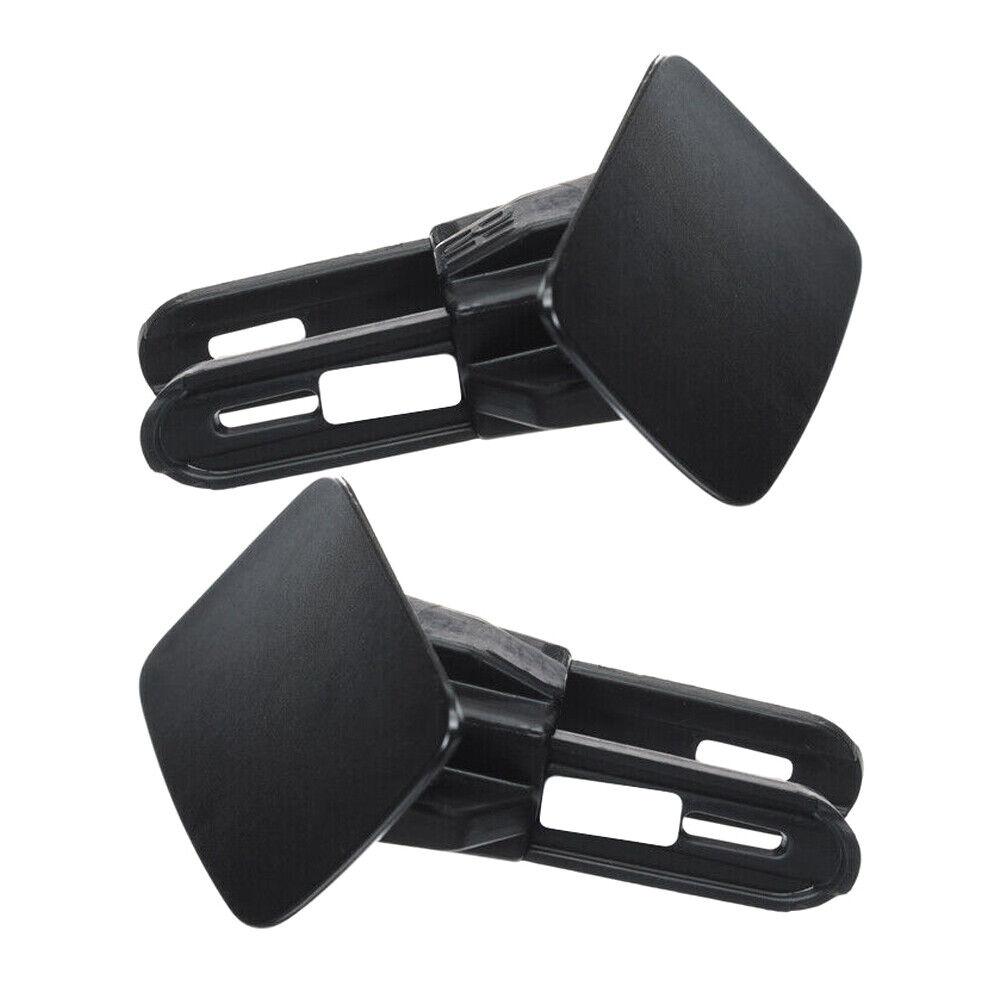 Left & Right Headlight Washer Cover Unpainted For 2016-2021 Jeep Grand Cherokee
