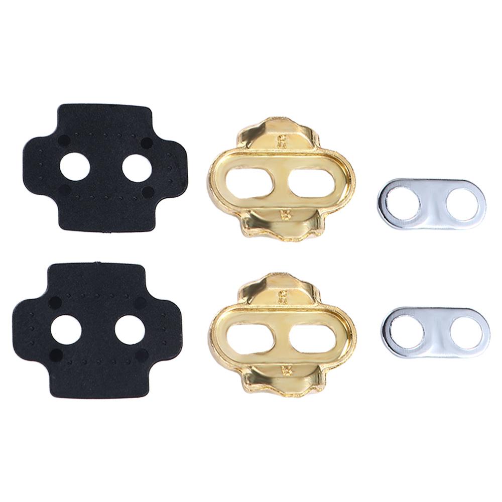 Lock Pedal Bicycle Pedal Cleat Bike Shoes Cleats Bicycle Pedal Lock Tabs Crank Cleats Screw Set