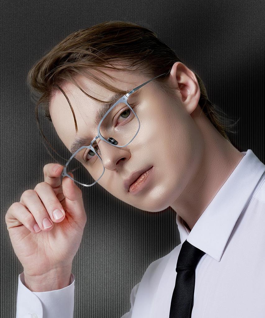 Maeteupeojeu Mp-10 Titanium Glasses Silver