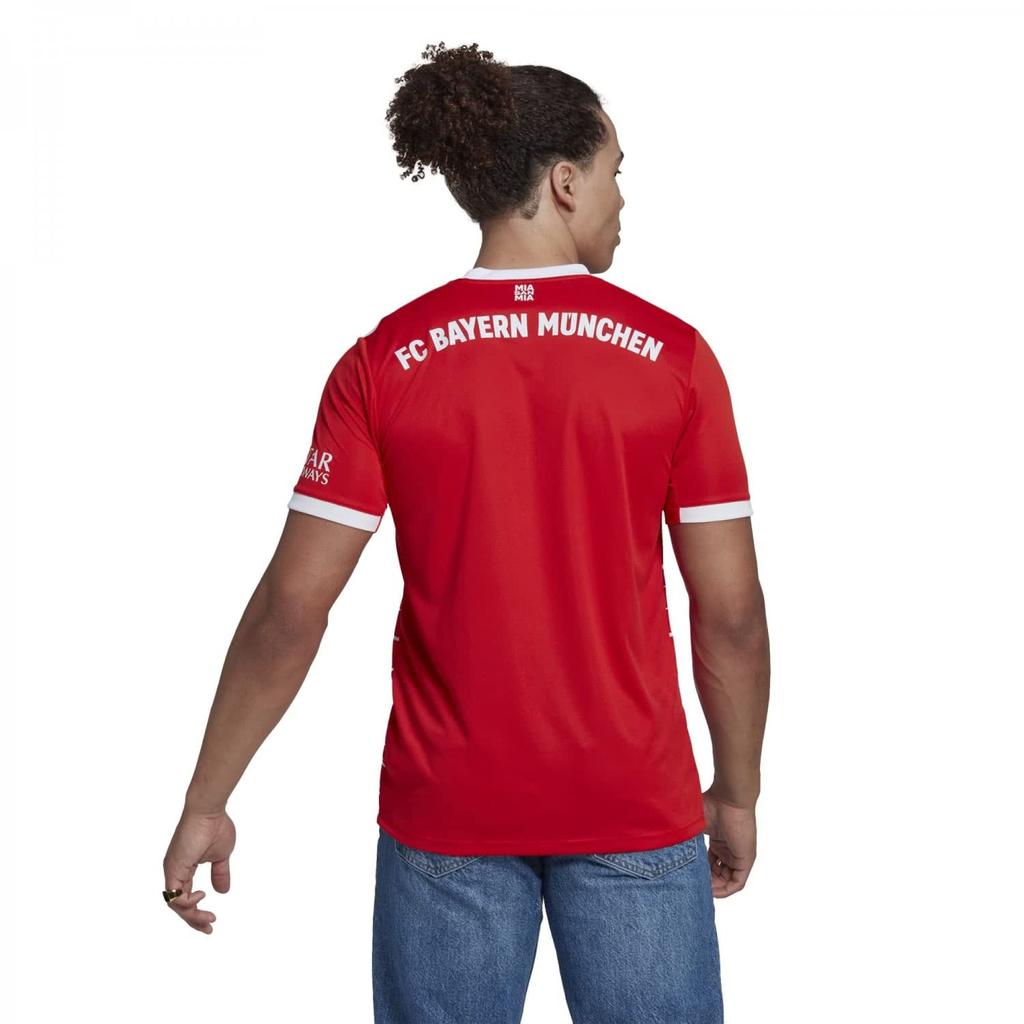 Adidas FC Bayern Home Replica Jersey Red M