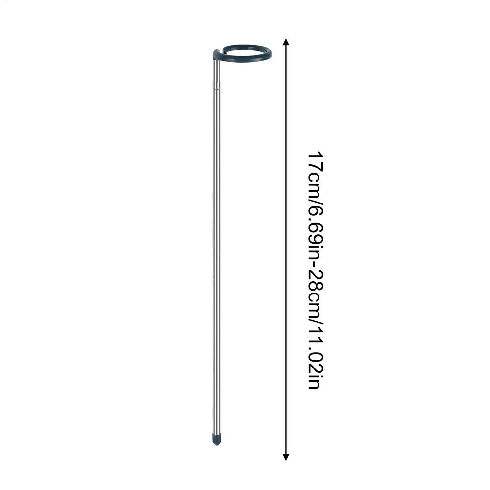 

Plant Support Stakes Extendable Monstera Stake 4 Pieces Reusable Weather Resistant Gardening Accessories For Monstera Potted S срібний