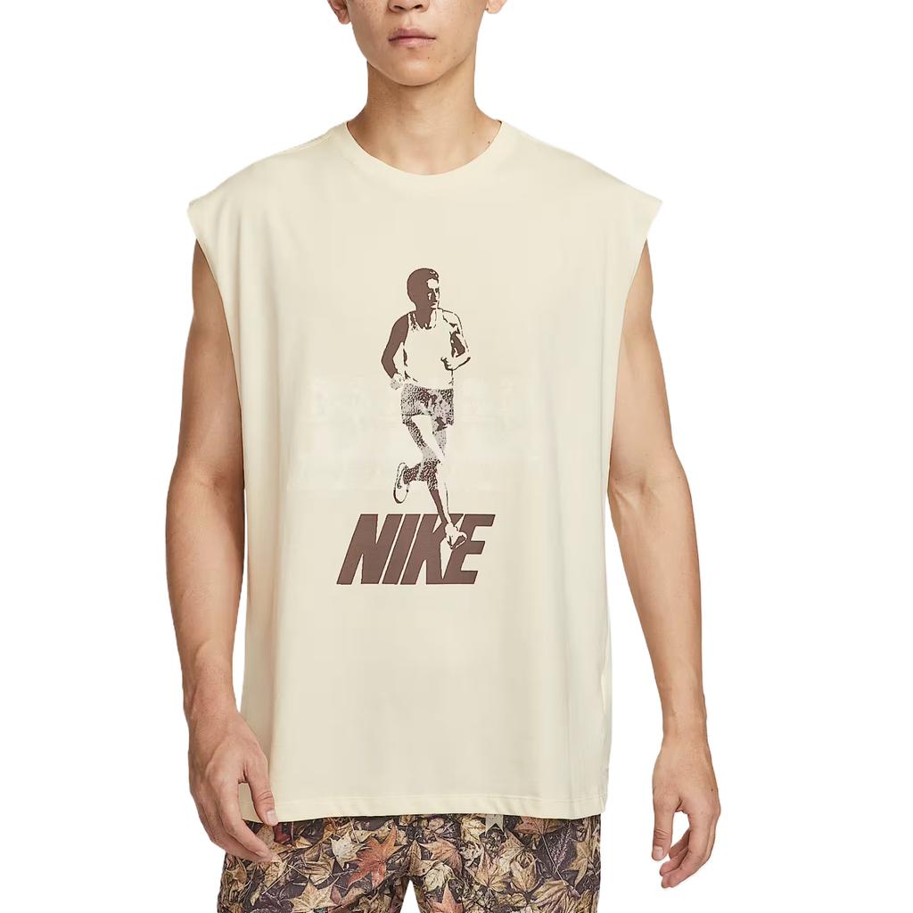 New Nike Tank Tops Men's Beige IH4572-113