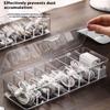 Transparent Data Cable Organizer Case Classification Dustproof Card Organizer With Lid Clutter Collection Box For Office Home