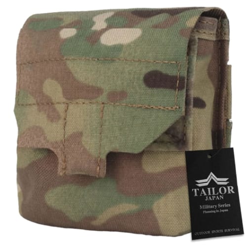 TAILOR JAPAN Admin Pouch, Tactical, Airsoft, Men's, Military, Multifunctional, Outdoor, Camping, Multi-Tool Pouch, 1000D Nylon, MOLLE Compatible (Mult