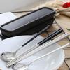 MAXCOOK Portable 3-Piece 304 Stainless Steel Cutlery Set
