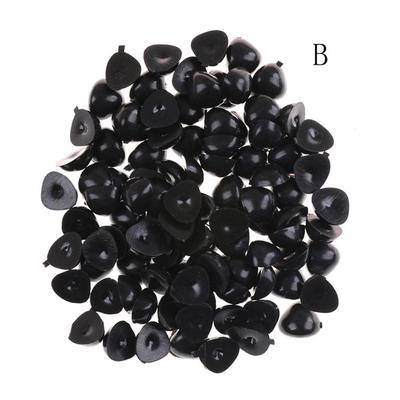 Puppennase Kinder DIY Baby 10 Stück/Beutel Dreieck Spielzeug Teddybär 7x8mm 7x9,5mm Puppenzubehör Kunststoff Puppenspielzeug Zubehör Handgefertigt