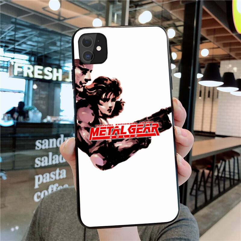 Game Metal Gear Phone Case for Iphone 12 Pro Max Mini 11 Pro XS MAX 8 7 6 6S Plus X 5S SE 2020 XR Case
