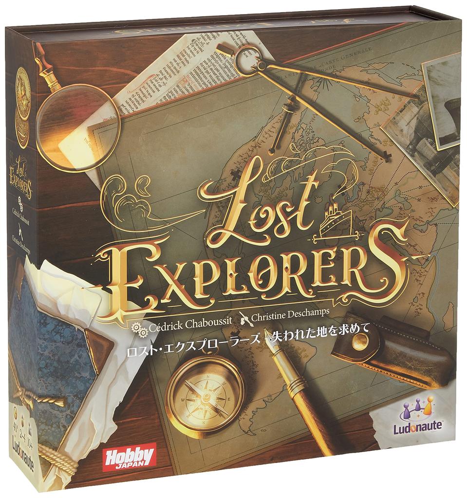 Hobby Japan Lost In Search of Lost Lands Japanese Version 40 Ages 10 and Board Game Explorers (2-4 Players, Minutes, Up)