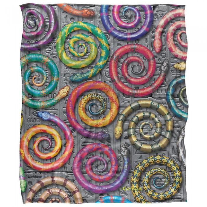 Royce McClure Hisstory Snake Silky Supersoft Blanket