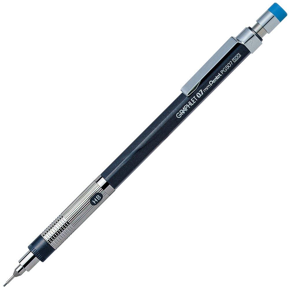 

Механический карандаш Pentel Graphlet PG507-CD 0,7 мм чёрный