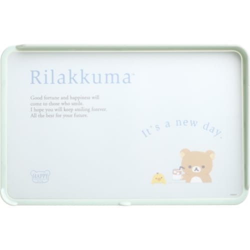 San-X Rilakkuma Lettering Kitchen Series Cutting Board KA29101 Size: Approx. H210 x W325 x D20mm
