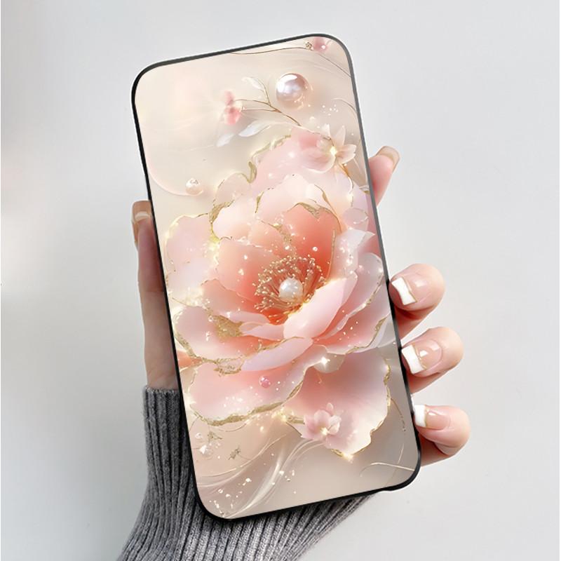 Printed Phone Case For Nokia 105 2G 2023/106 2G 2023/Nokia 106 4G 2023/105 4G 2023 Soft Silicone Shell Cover Cute Flower Casing