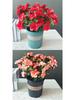 Outdoor Artificial Azalea Bonsai Set - Small Potted Plant for Flower Bed or Corridor Display