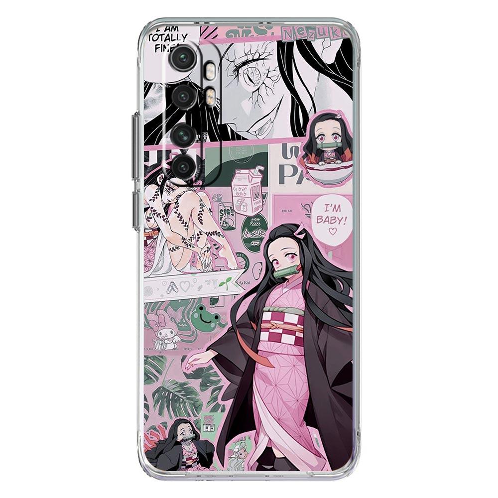 

Kimetsu no Yaiba аниме Demon Slayer для Xiaomi Poco X3 NFC F3 M3 X4 M4 Pro 5G чехол для телефона Mi 11 Lite Ultra 11T 11X 12 11i чехол Poco M4 Pro