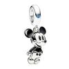 Danturn 925 Silber Charms Verhedderter Mickey Minnie Mulan Anhänger für Frauen Schmuckherstellung Armbänder Halskette