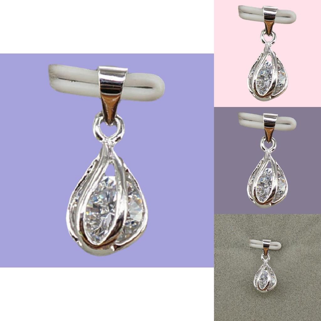 Exquisite Zircon Necklace Super Sparkling Inlaid Simple Collarbone Chain Jewelry Pendant Female Korean Light Luxury Niche High-end