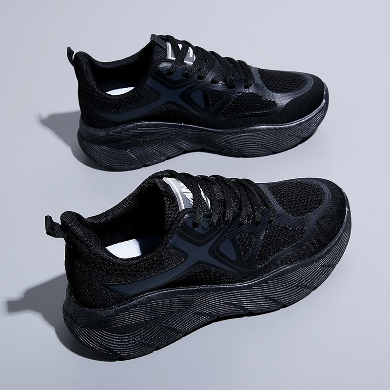 Fashion Spring Orange Platform Shoes Breathable Mesh Sneakers for Women Thick Sole Casual Shoes Women Sneakers Tennis Ladies Shoes