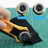 28/45mm Rotary Fabric Cutter For Fabric Card Paper Sewing Quilting Roller Fabric Cut Tailor Scissors Tool Dress Clothes Making
