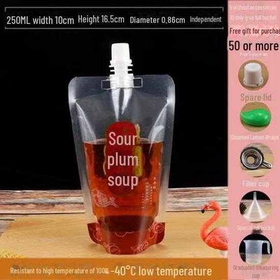 Portable Music Festival Water Bag - Food Grade, Disposable, Essential for Concerts