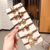 Simple Light Luxury Bear Hair Band Cartoon Hair Rope Girls Tie Hair Rubber Band Headrope Women'S Hair Accessories