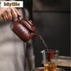 380ml Yixing Purple Clay Teapots Master Handmade Potala Palace Pot Raw Ore Di Cao Qing Mud Tea Soaking Kettle Zisha Tea Set Gift