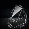Transparent Cell Phone Holder Acrylic Display Stand Clear Rack Stand For Cell Phone Display For  Huawei Xiaomi Iphone