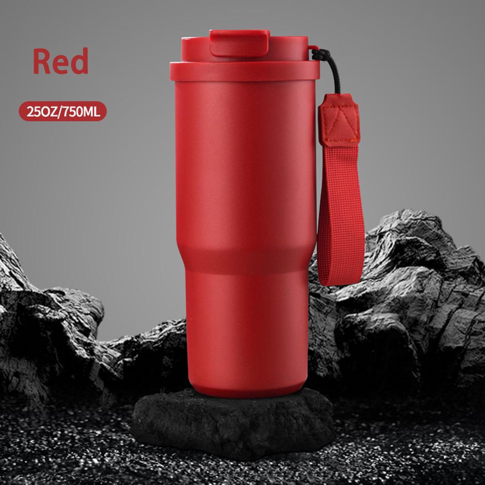 750ml Insulated Cup Large Capacity Vacuum Flask Stainless Steel BPA Free Colorful Travel Tumbler for Outdoor/Gym/Camping/School