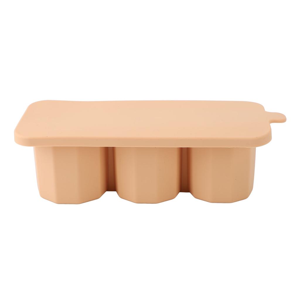 Ice Mold sy Fill Silicone 3 Cavity Hollow Cylinder Ice   for Whiskey Cold Drink