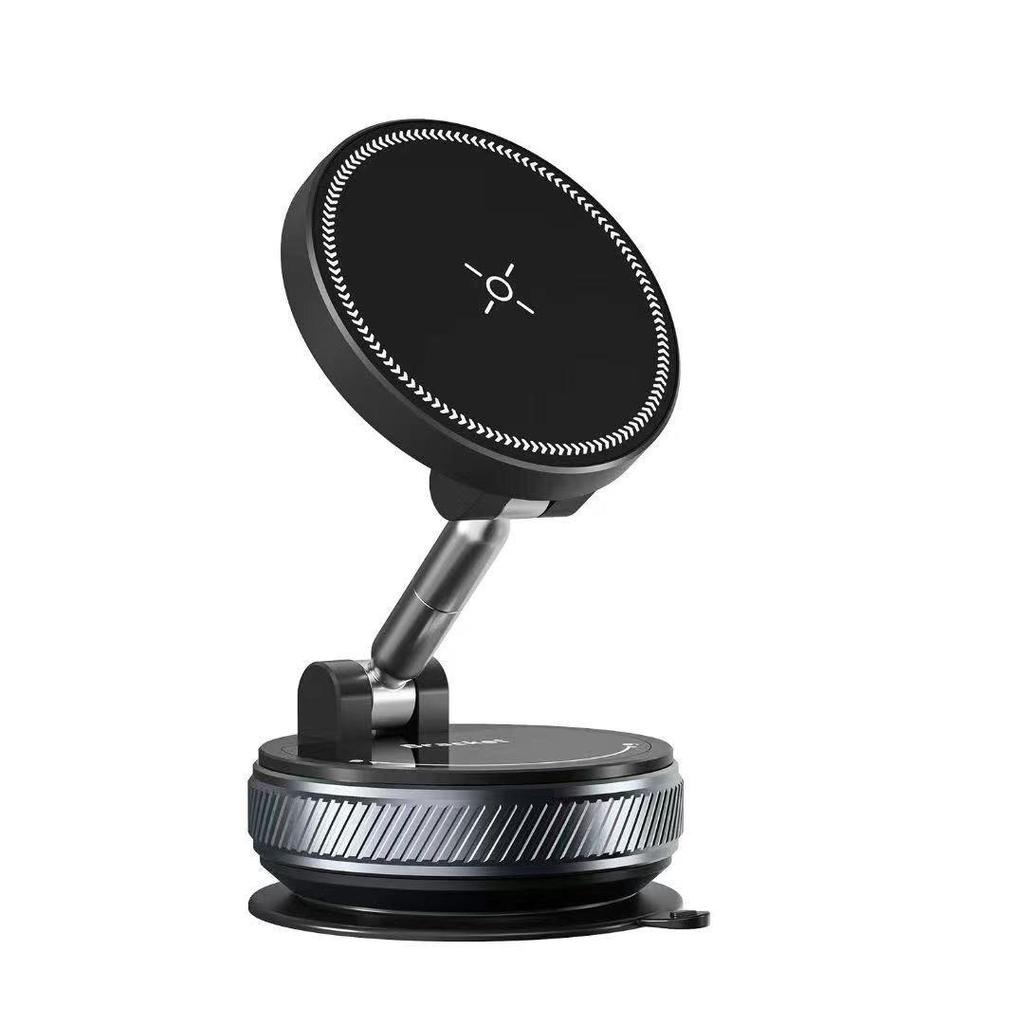 2025 Magnetic Suction Cup Car Phone Holder - Anti-Shake Dashboard Navigation Clip