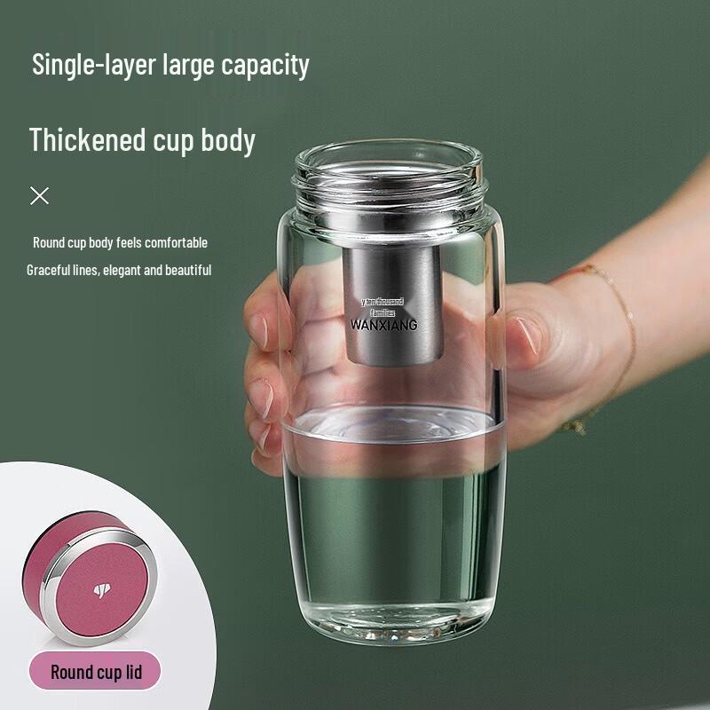 WANXIANG U405 Single-Layer Glass Mug