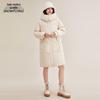 Snow Flying Women's Loose Fit Mid-Length Thickened Down Jacket