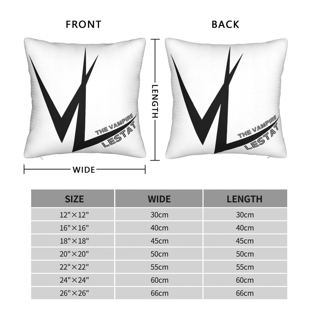 The Vampire Lestat Tv Series Pillowcase Product Soft Cushion Cover Decoration Pillow Case Cover Home Multi Size