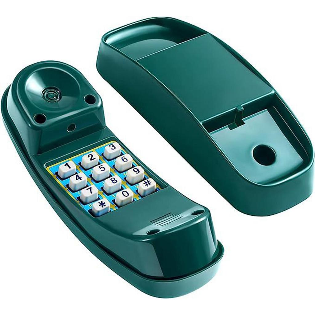 Swing Set Phone Toys Outdoor Equipment Pretend Play Numeric Key Telephone Child No Voices Simulation Telephone for Boys Girls