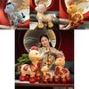 New Year Zodiac Horse Plush Stuffed Animal With Pp Cotton Filling For Festive Decor And Gift
