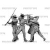 ICM 1/35 Scale US Confederate Infantry Set 2 (4 Soldiers) Plastic Model Kit 35024
