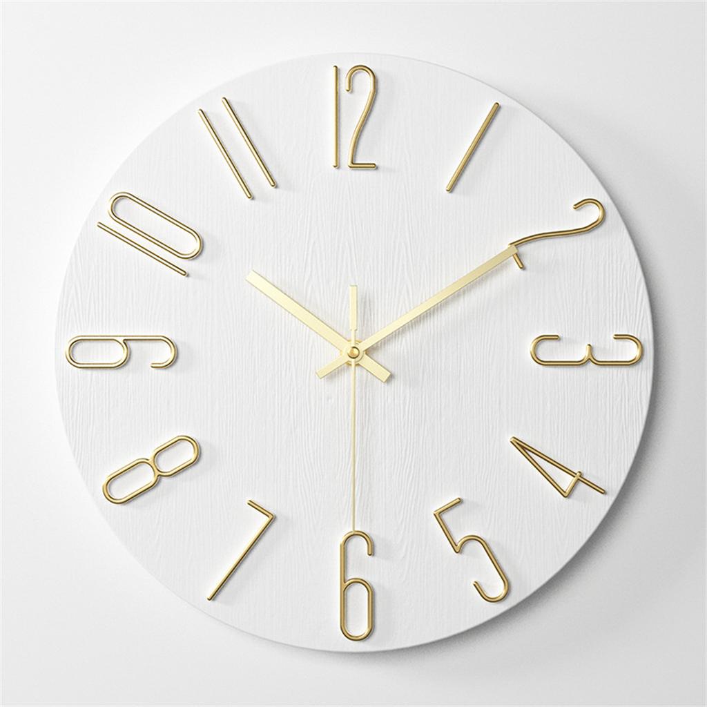 11 inch wall clock Home living room wall clock Modern simple silent clock