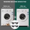 4 Pcs Washing Machine Fixed Pads Noise-reducing Shockproof Anti-vibration Washing Machine Lifting Foot Bases Household Supplies