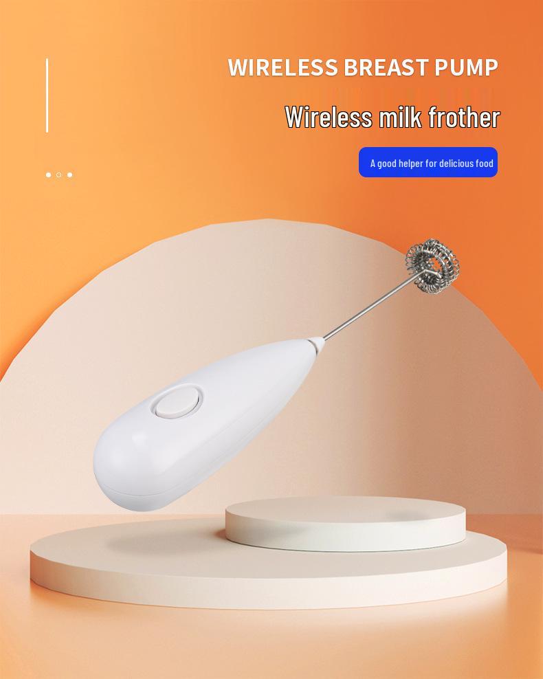 Handheld Electric Milk Frother & Stirrer for Coffee and Household Use