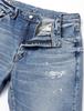 Edwin Monster Regular Tapered Jeans EM33 Crushed Light Size S Men's Blue,