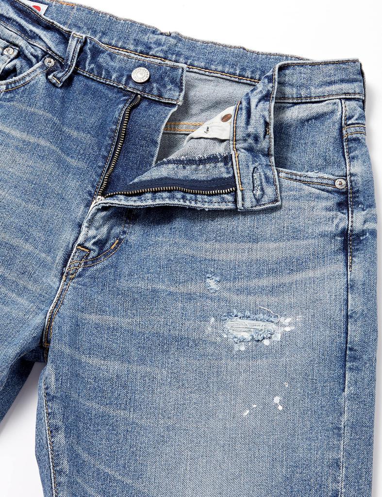 Edwin Monster Regular Tapered Jeans EM33 Crushed Light Size S Men's Blue,