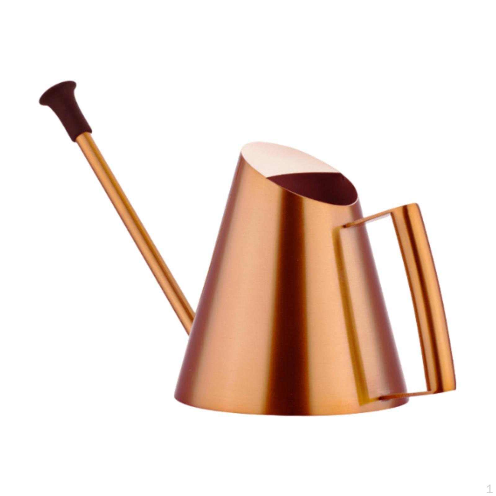 

Лейка для сада 900 мл, горшок для двора, внутреннего двора, для помещений, для улицы, заднего двора, разбрызгиватель бронзовый