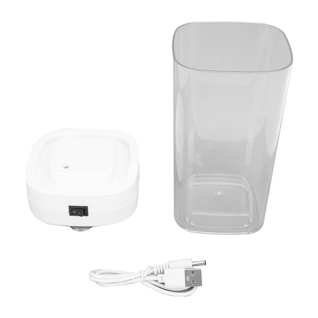 Electric Makeup Brush Cleaner Rechargeable Clear View Vibration Eyeglass Cleaner Machine for